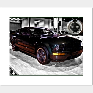 Bullitt Ford Mustang. Posters and Art